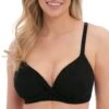Haut De Maillot De Bain Plongeant Ottawa Noir -Luxe Sable Boutique haut de maillot de bain plongeant ottawa noir