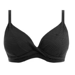 Haut De Maillot De Bain Plongeant Ottawa Noir -Luxe Sable Boutique haut de maillot de bain plongeant ottawa noir 3