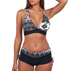 Haut De Maillot De Bain Sans Armatures Dahlia -Luxe Sable Boutique haut de maillot de bain sans armatures dahlia 2