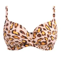 Haut De Maillot De Bain Twisté Kabini Oasis Léopard -Luxe Sable Boutique haut de maillot de bain twiste kabini oasis leopard 3