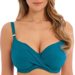 Haut De Maillot De Bain Twisté Ottawa Petrol