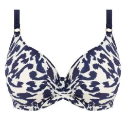 Haut De Maillot Emboitant à Armatures Imprimé Léopard Hope Bay French Navy -Luxe Sable Boutique haut de maillot emboitant a armatures imprime leopard hope bay french navy 3