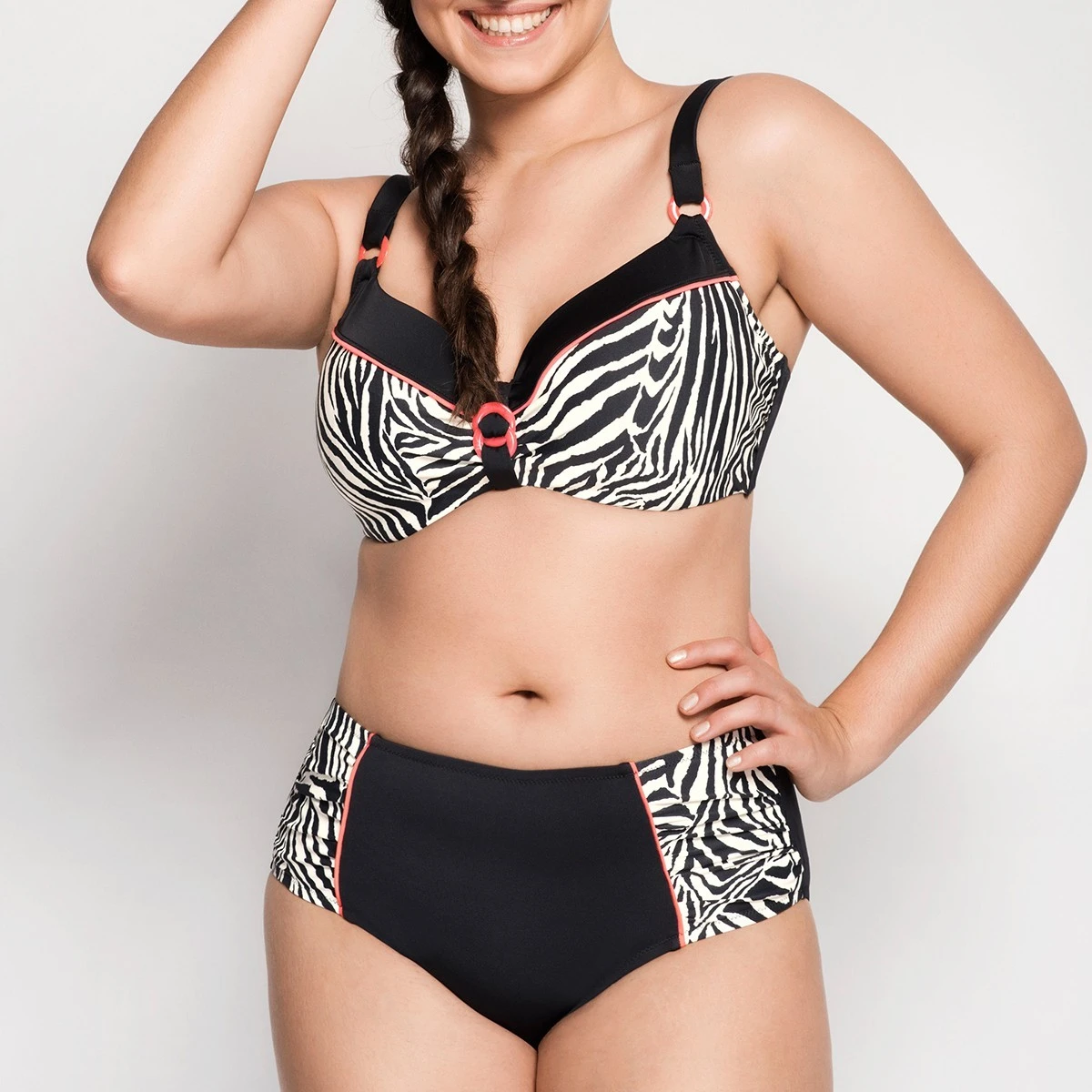 Haut De Maillot Grande Taille à Armatures Nizza Savane 5 Haut De Maillot Grande Taille à Armatures Nizza Savane – Image 3