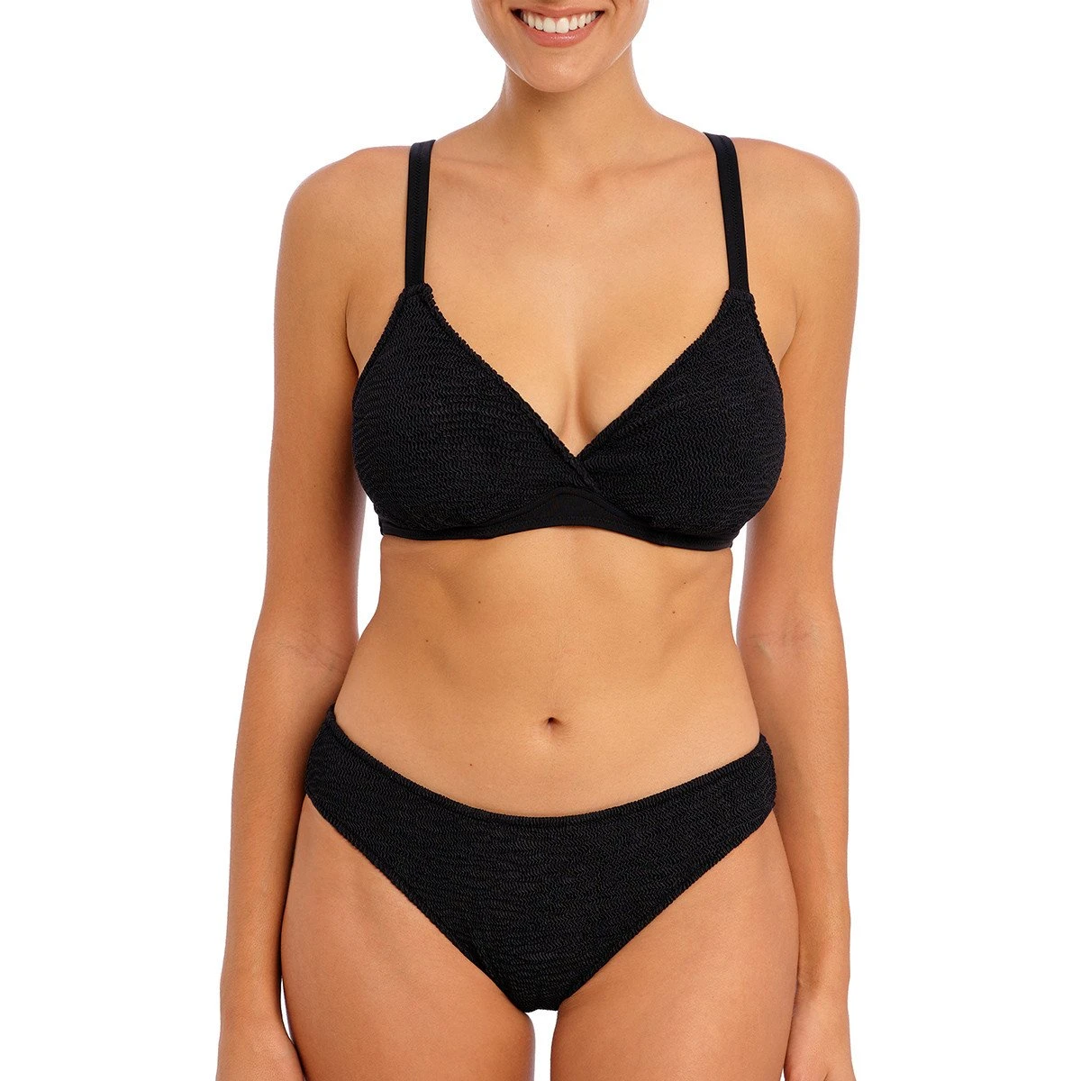 Haut De Maillot Plongeant à Armatures Ibiza Waves Noir 4 Haut De Maillot Plongeant à Armatures Ibiza Waves Noir – Image 2