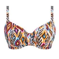 Haut De Maillot Plongeant à Armatures Viva La Fiesta Multi -Luxe Sable Boutique haut de maillot plongeant a armatures viva la fiesta multi 3