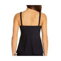 Luxe Sable Boutique -Luxe Sable Boutique haut de maillot tankini a armature maily noir 1