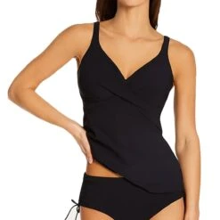 Haut De Maillot Tankini à Armature Maily Noir -Luxe Sable Boutique haut de maillot tankini a armature maily noir 2