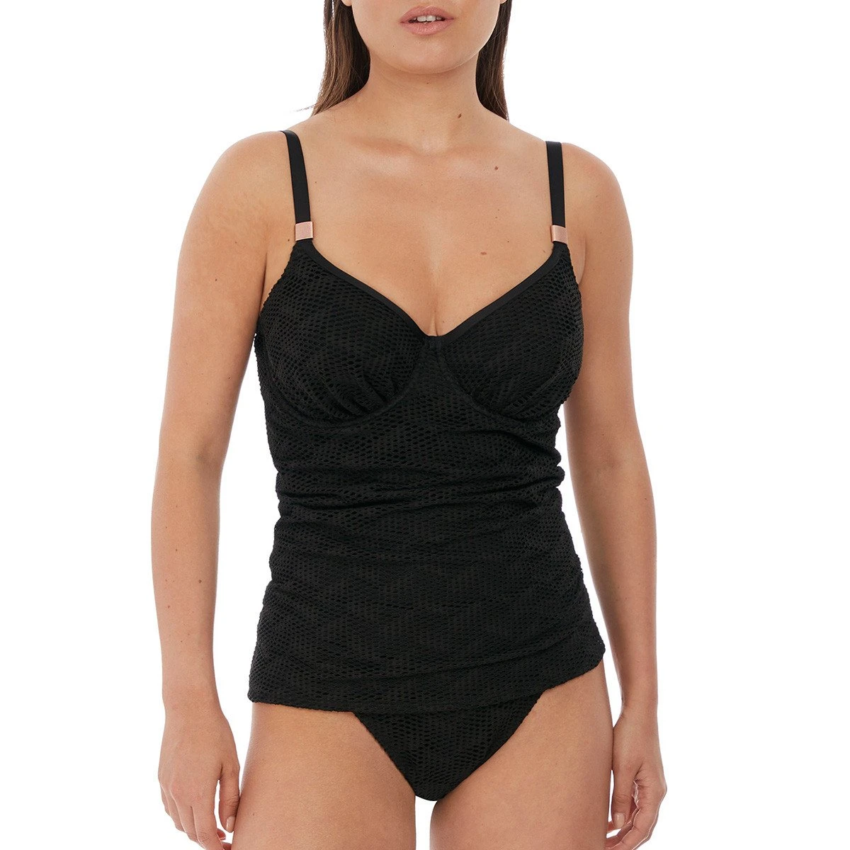 Haut De Maillot Tankini à Armatures Marseille Noir 4 Haut De Maillot Tankini à Armatures Marseille Noir – Image 2