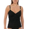 Haut De Maillot Tankini à Armatures Marseille Noir 2 Haut De Maillot Tankini à Armatures Marseille Noir -Luxe Sable Boutique haut de maillot tankini a armatures marseille noir