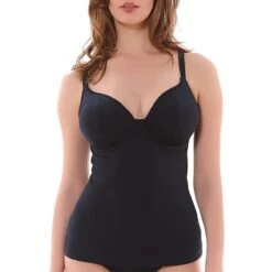 Haut De Maillot Tankini à Armatures Remix Noir