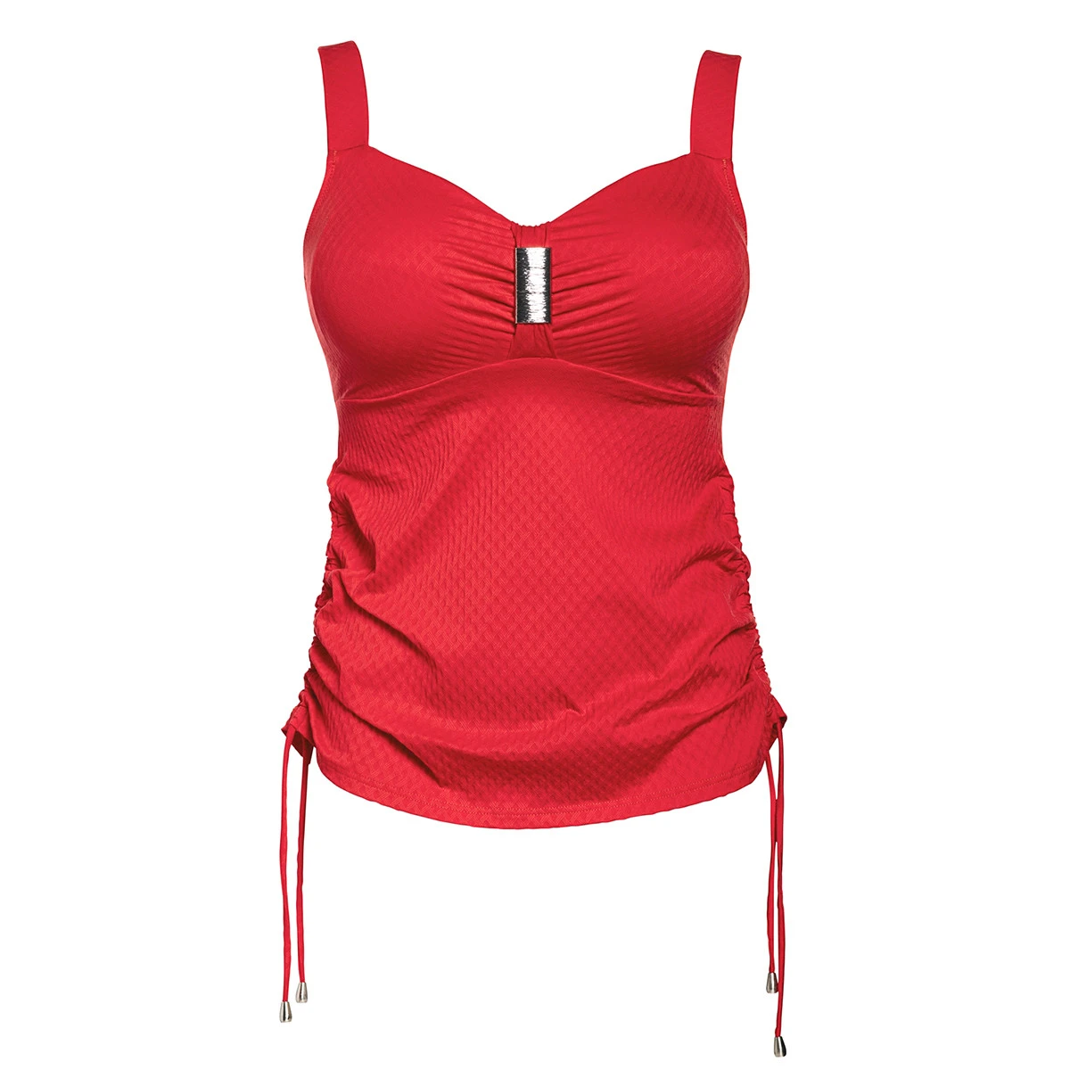 Haut De Maillot Tankini Avec Armatures St. Tropez Rouge 5 Haut De Maillot Tankini Avec Armatures St. Tropez Rouge – Image 3