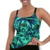 Haut De Maillot Tankini Sans Armatures Pour Prothèses Latina Menta -Luxe Sable Boutique haut de maillot tankini sans armatures pour protheses latina menta