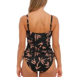 Haut De Maillot Tankini Twisté Luna Bay Lacquered Black -Luxe Sable Boutique haut de maillot tankini twiste luna bay lacquered black 3