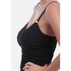 Haut De Maillot Tankini Twisté Ottawa Noir 15 Haut De Maillot Tankini Twisté Ottawa Noir -Luxe Sable Boutique haut de maillot tankini twiste ottawa noir 6