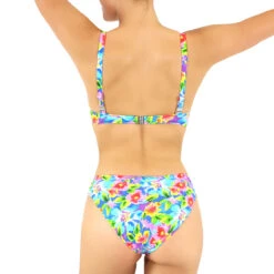 Haut De Maillot Triangle à Armatures Imprimé Floral Maddalena -Luxe Sable Boutique haut de maillot triangle a armatures imprime floral maddalena 3