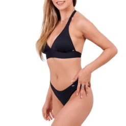 Haut De Maillot Triangle Candice Noir -Luxe Sable Boutique haut de maillot triangle candice noir 2