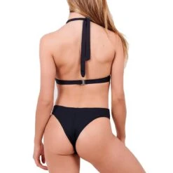 Haut De Maillot Triangle Candice Noir -Luxe Sable Boutique haut de maillot triangle candice noir 3
