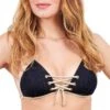 Haut De Maillot Triangle Push-up Dynastie Noir 2 Haut De Maillot Triangle Push-up Dynastie Noir -Luxe Sable Boutique haut de maillot triangle push up dynastie noir