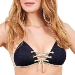 Haut De Maillot Triangle Push-up Dynastie Noir