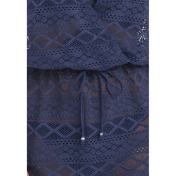 Robe De Plage Effet Crochet Ajouré Sundance Denim -Luxe Sable Boutique robe de plage effet crochet ajoure sundance denim 4