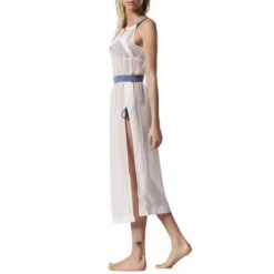 Robe Longue De Plage Deas écru -Luxe Sable Boutique robe longue de plage deas ecru 1