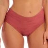 Shorty De Bain Avec Liens Ajustables Beach Waves Persian Rose 1 Shorty De Bain Avec Liens Ajustables Beach Waves Persian Rose -Luxe Sable Boutique shorty de bain avec liens ajustables beach waves persian rose