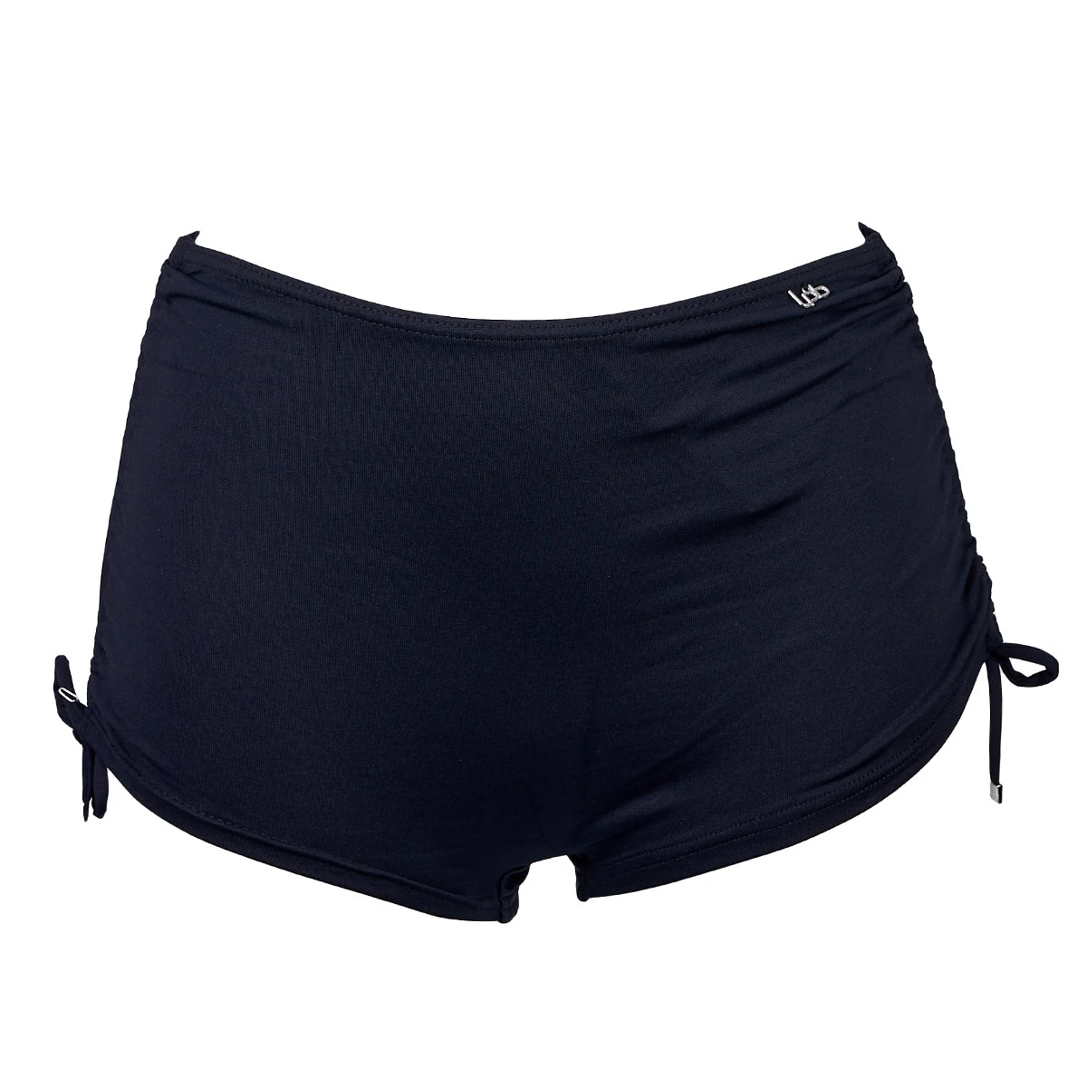 Shorty De Bain Réglable Noir Uni 6 Shorty De Bain Réglable Noir Uni – Image 4