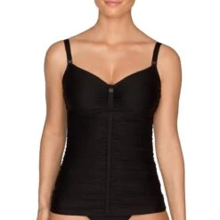 Tankini Avec Soutien-gorge à Armatures Cocktail Noir