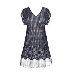 Tunique Crochet Et Franges Antheia Twilight -Luxe Sable Boutique tunique crochet et franges antheia twilight 3